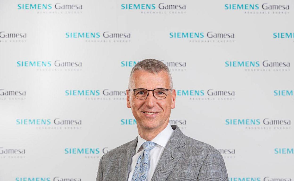 El consejero delegado de Siemens Gamesa, Andreas Nauen, 