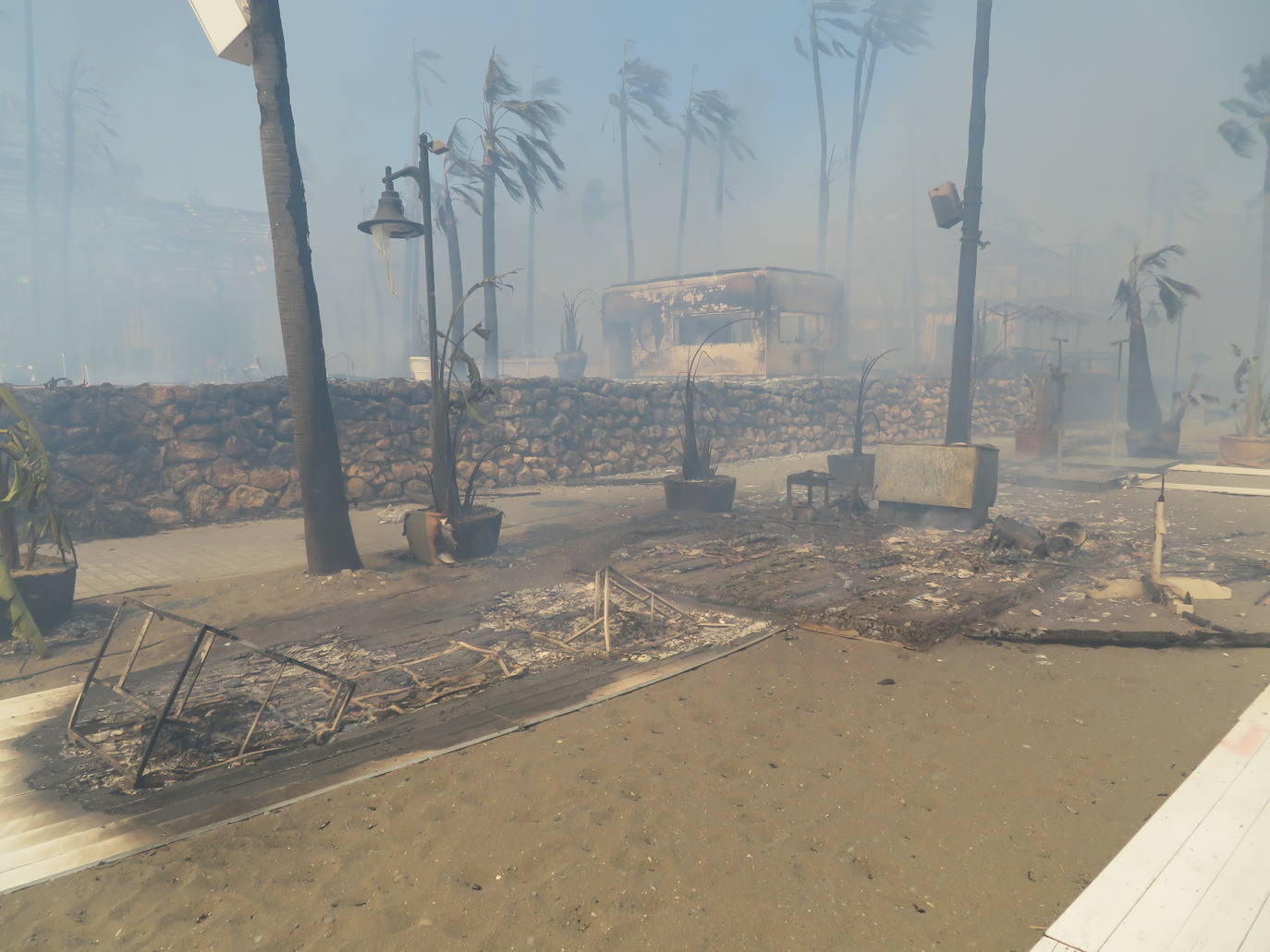 Fotos: Incendio forestal en Estepona