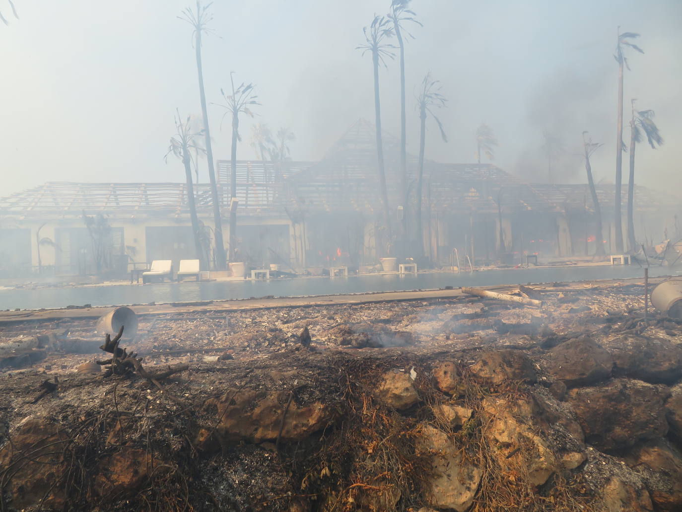 Fotos: Incendio forestal en Estepona