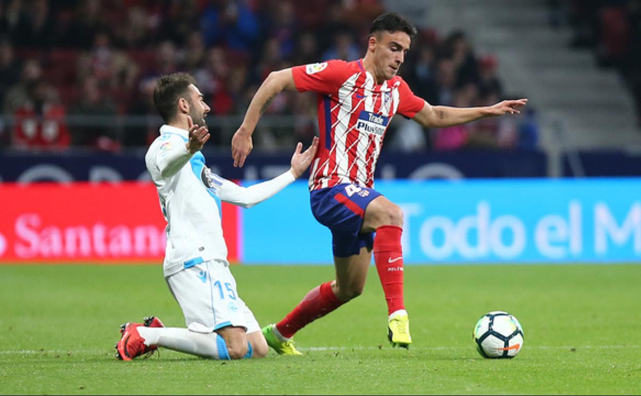 Carlos Isacc en acción. 