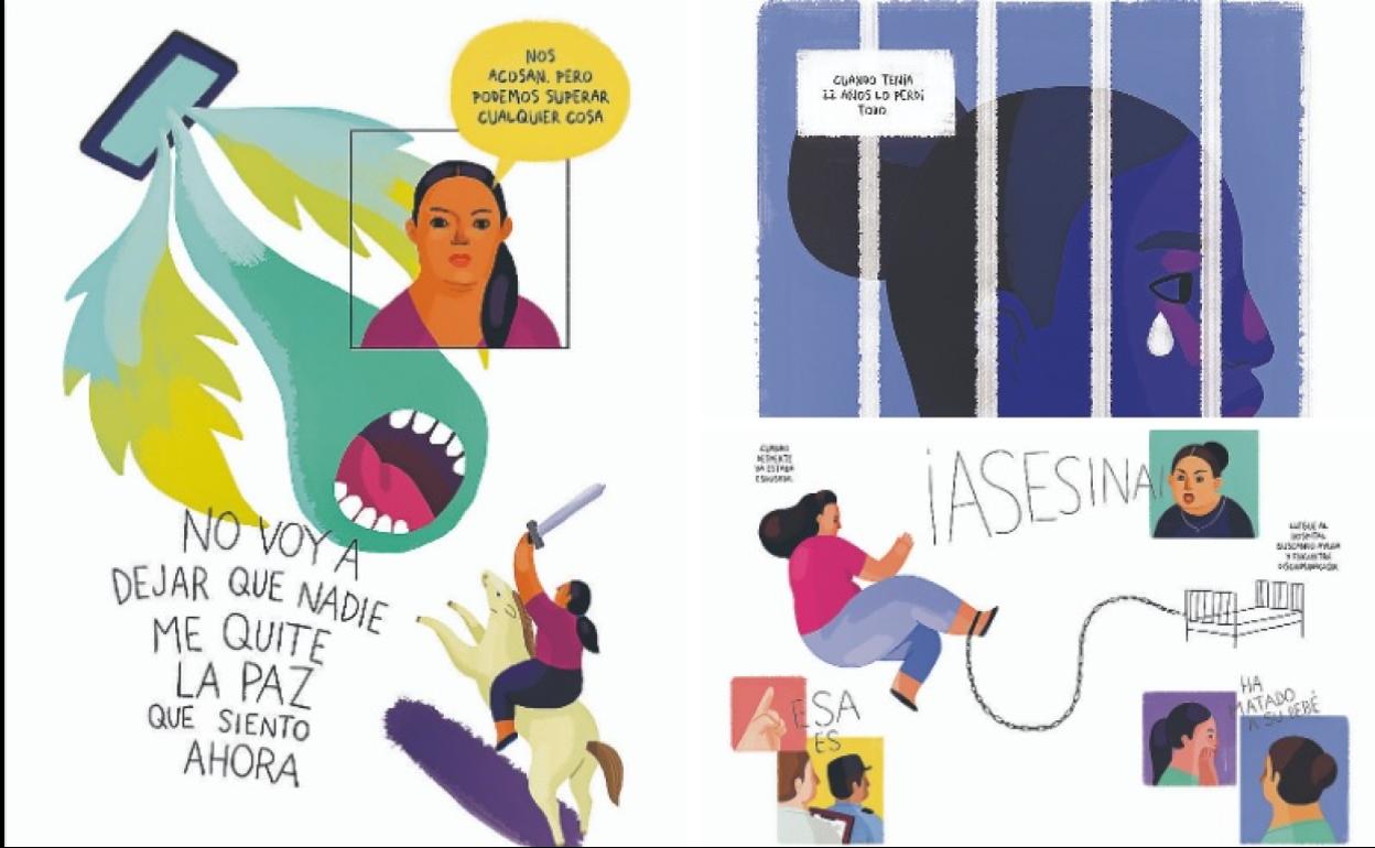 Las autoras cuentan la vuelta a casa de cuatro salvadoreñas tras haber estado en prisión por haber sufrido abortos.