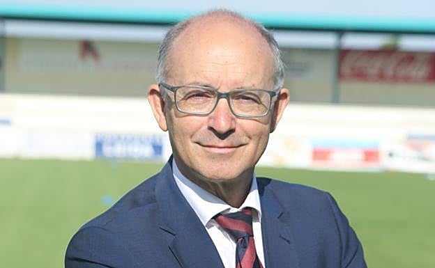 Javier Landeta, presidente de la sociedad deportiva Leioa