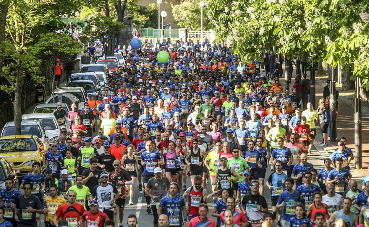 Imagen de la edición del Maratón Martín Fiz de 2019. 