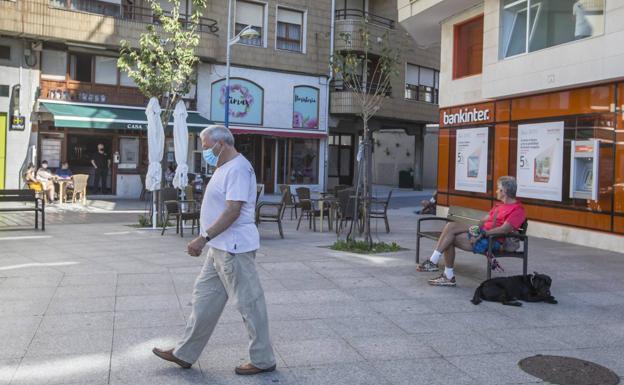 Primer día de confinamiento en Santoña.