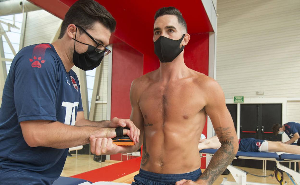 Vildoza, durante unas pruebas recientes. 