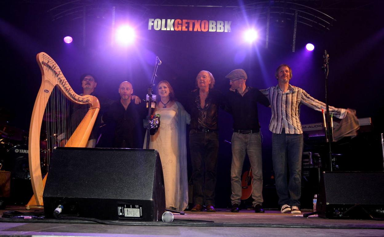 Actuacion de Clannad (Irlanda), en el festival Getxo Folk