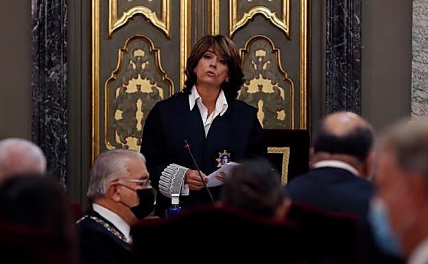 Dolores Delgado, la máxima responsable del Ministerio Público. 