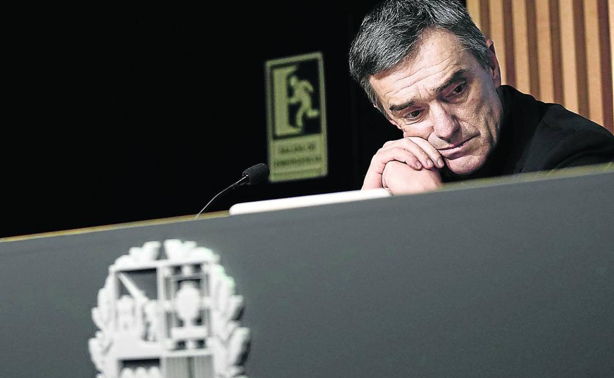 El hasta ahora secretario de Derechos Humanos, Convivencia y Cooperación, Jonan Fernández. 