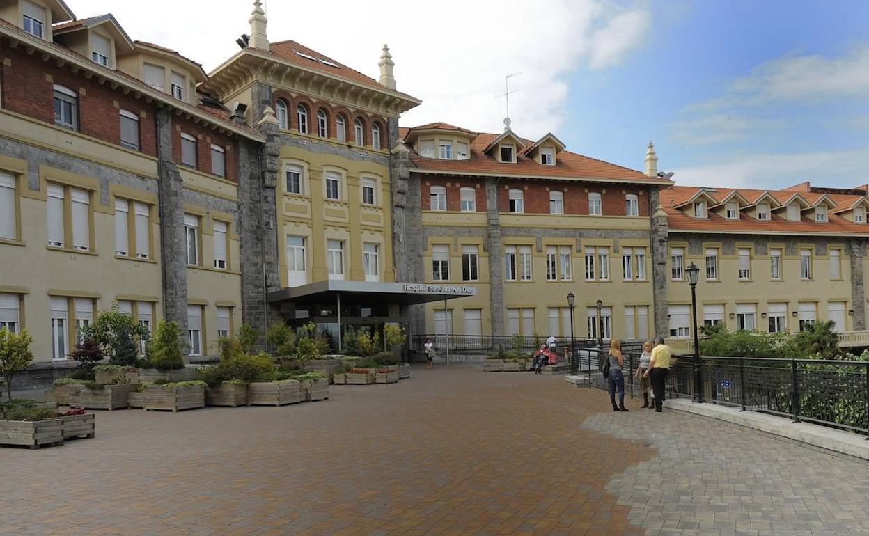 Hospital San Juan de Dios, en Santurtzi. 