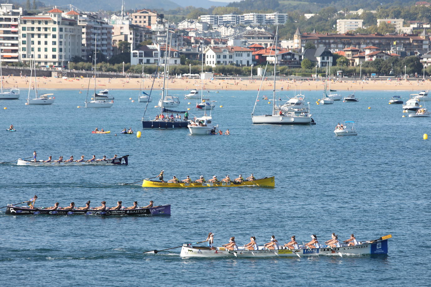 Fotos: Orio gana la bandera de la concha femenina