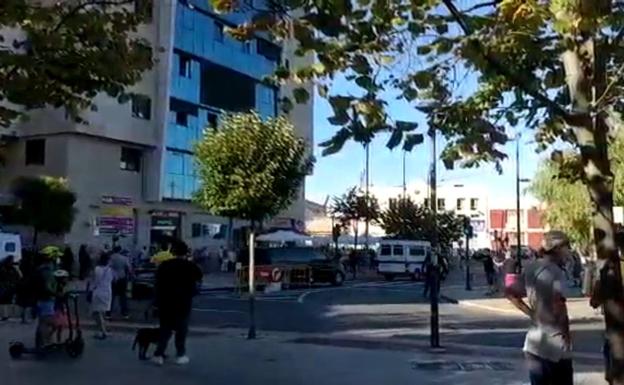 La Policía Nacional detiene a uno de los implicados en los disturbios del acto de Vox en Santurtzi