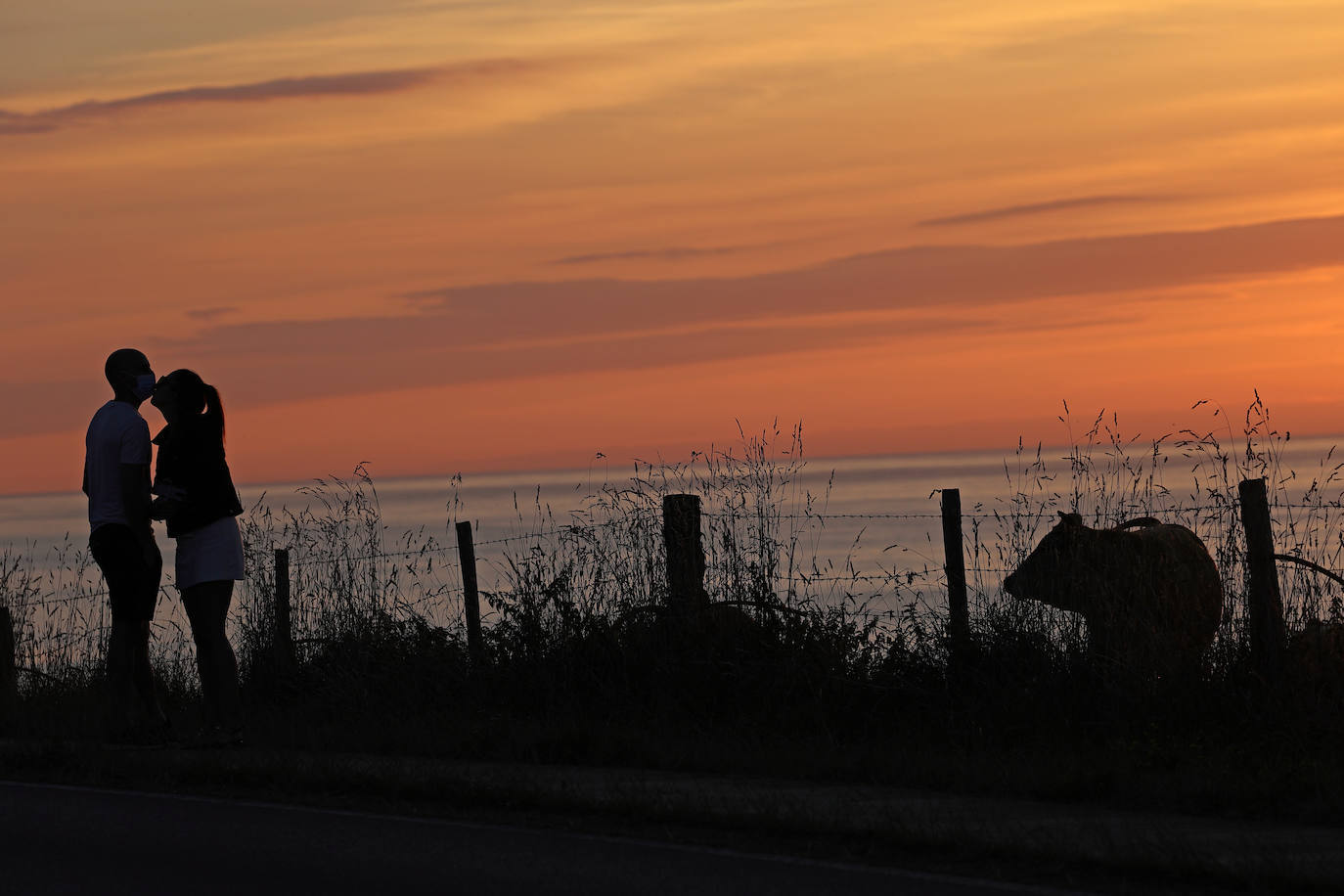 Fotos: Atardeceres del verano que se va, en la Cantabria occidental