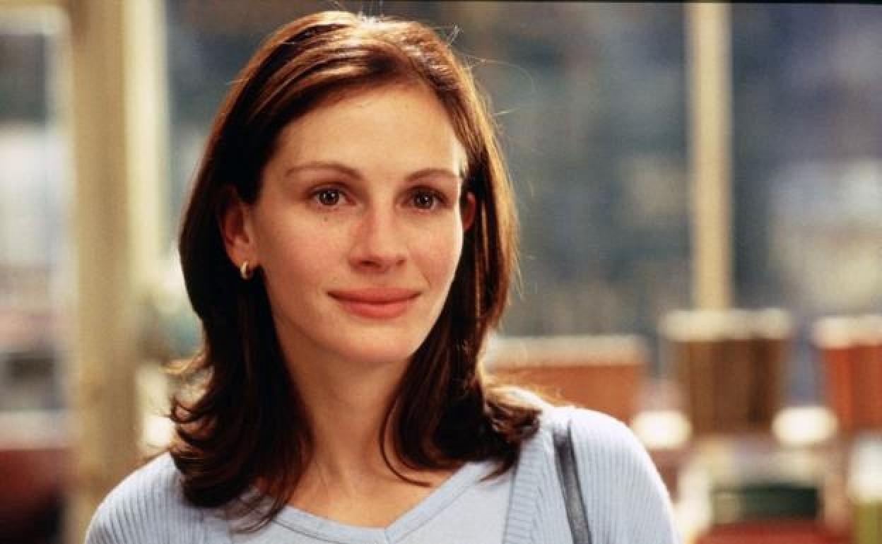 Julia Roberts en una escena de la película 'Notting Hill'.