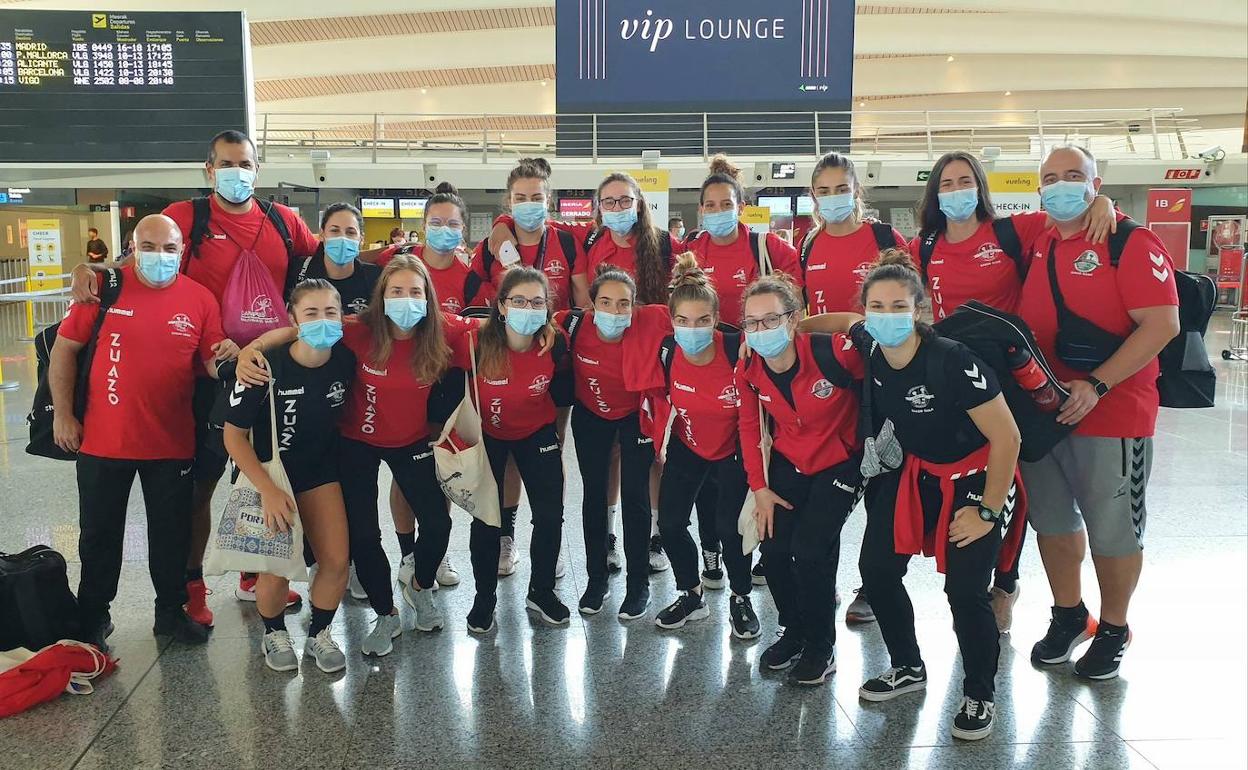 Las jugadoras del Zuazo viajarán a Lanzarote para sellar su pase a la siguiente ronda en la Copa.