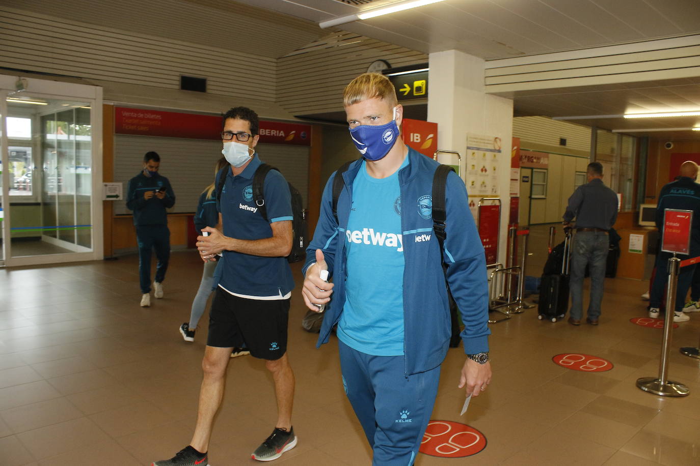 El Alavés pone rumbo a Granada. 