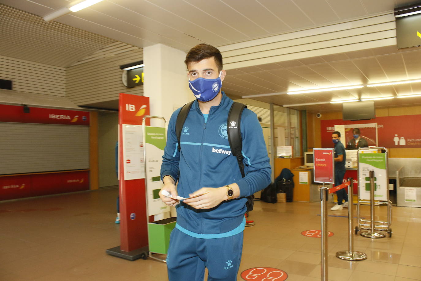 El Alavés pone rumbo a Granada. 