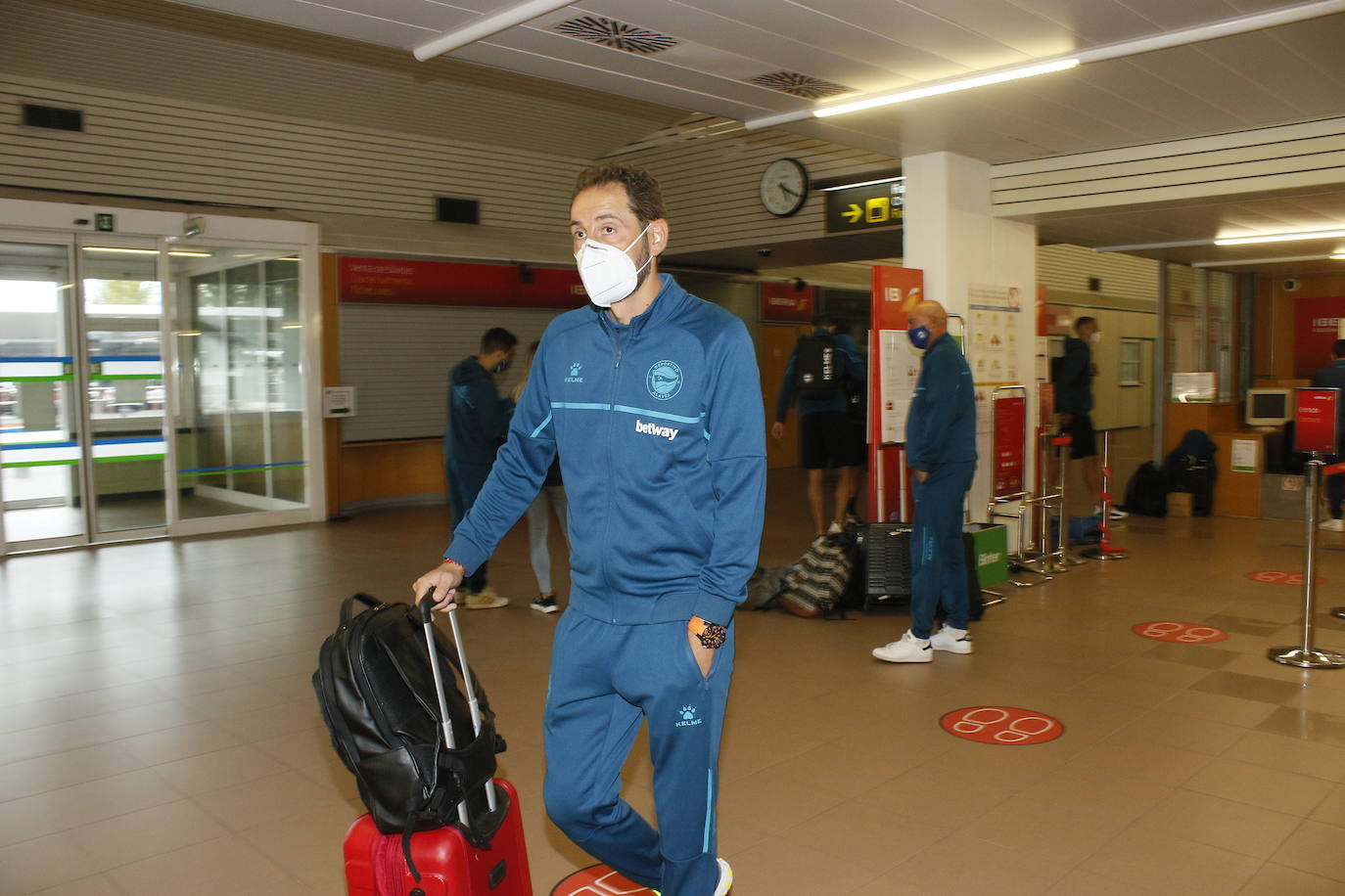 El Alavés pone rumbo a Granada. 