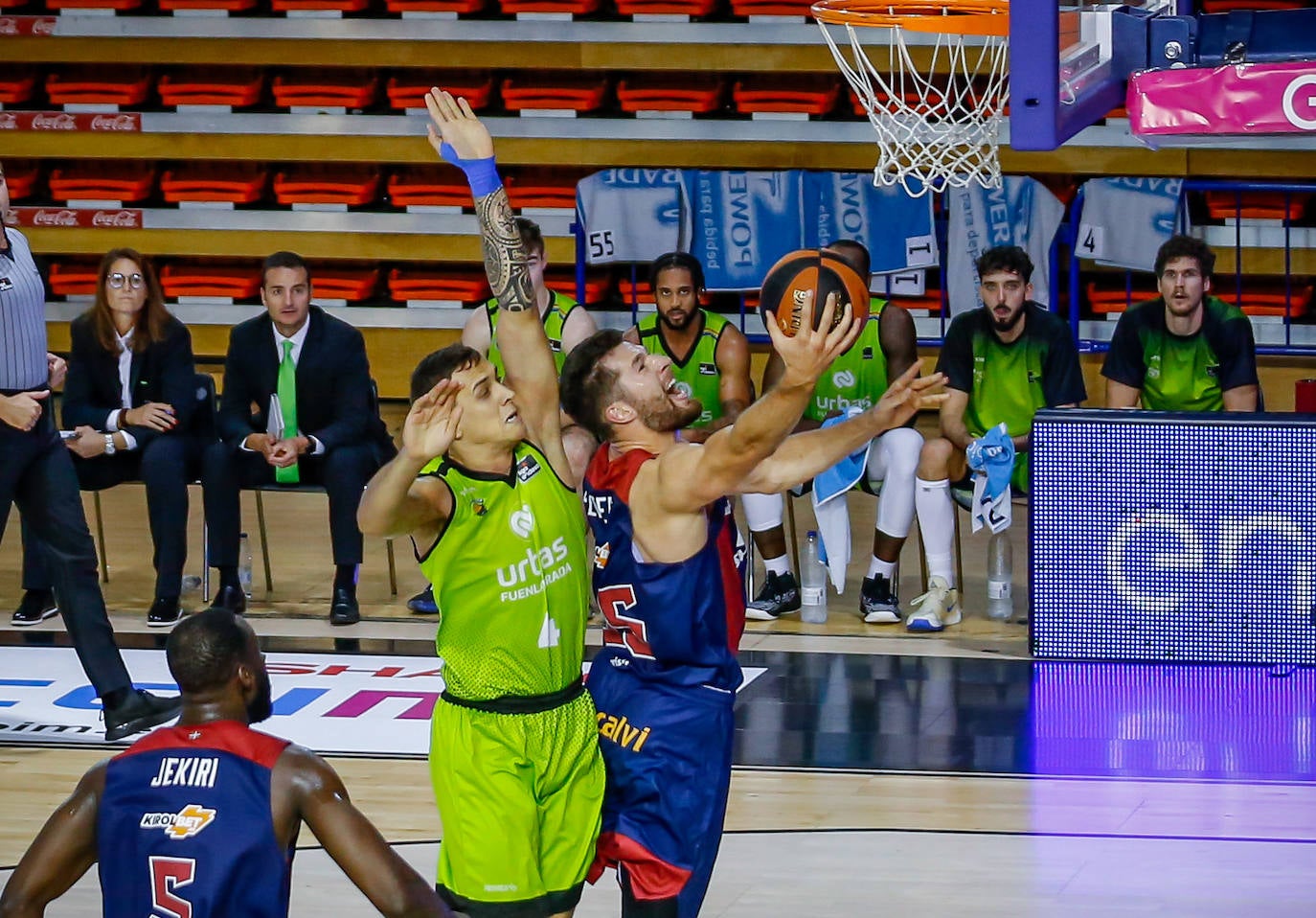 Las fotos del Fuenlabrada - Baskonia. 