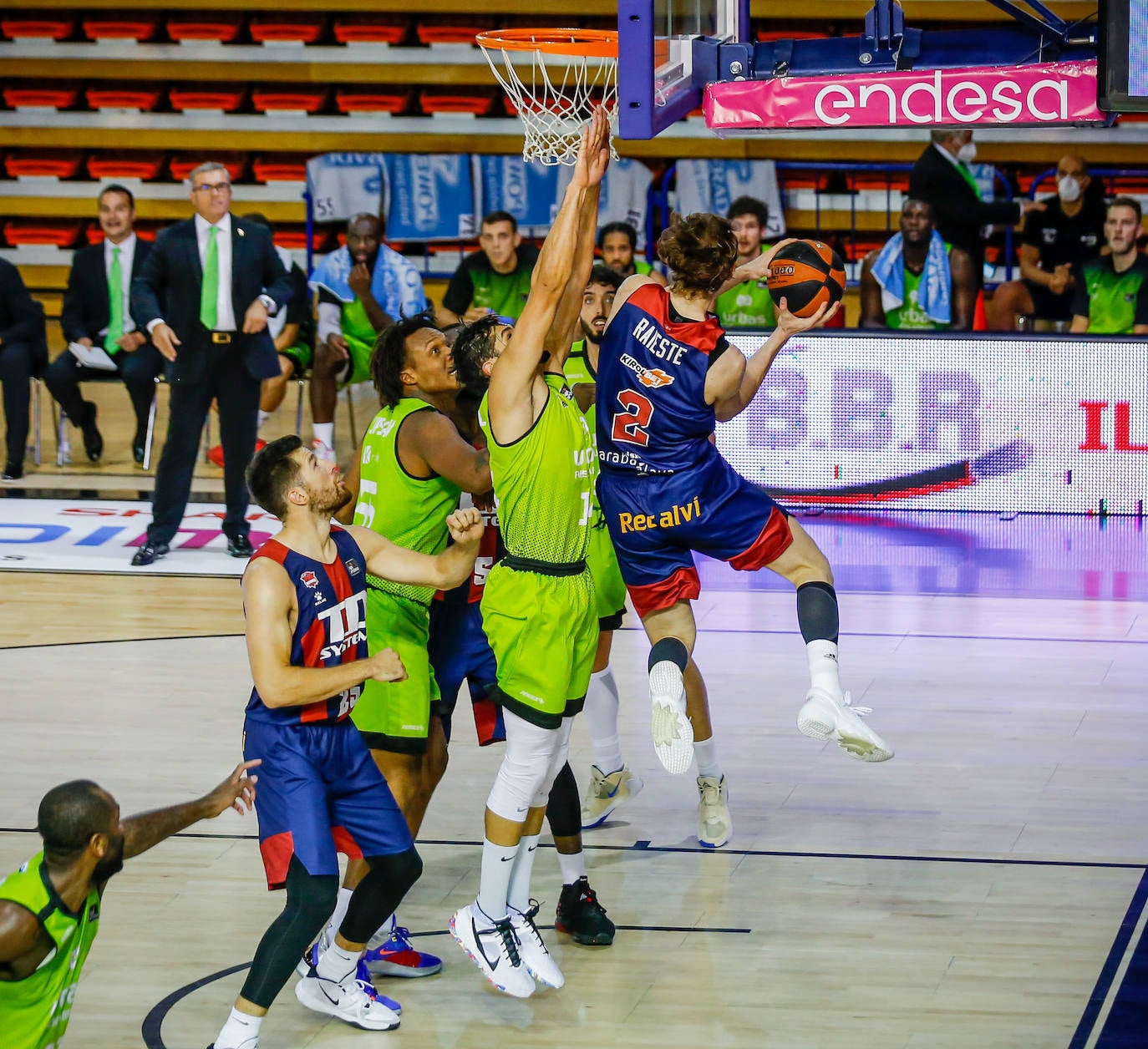 Las fotos del Fuenlabrada - Baskonia. 