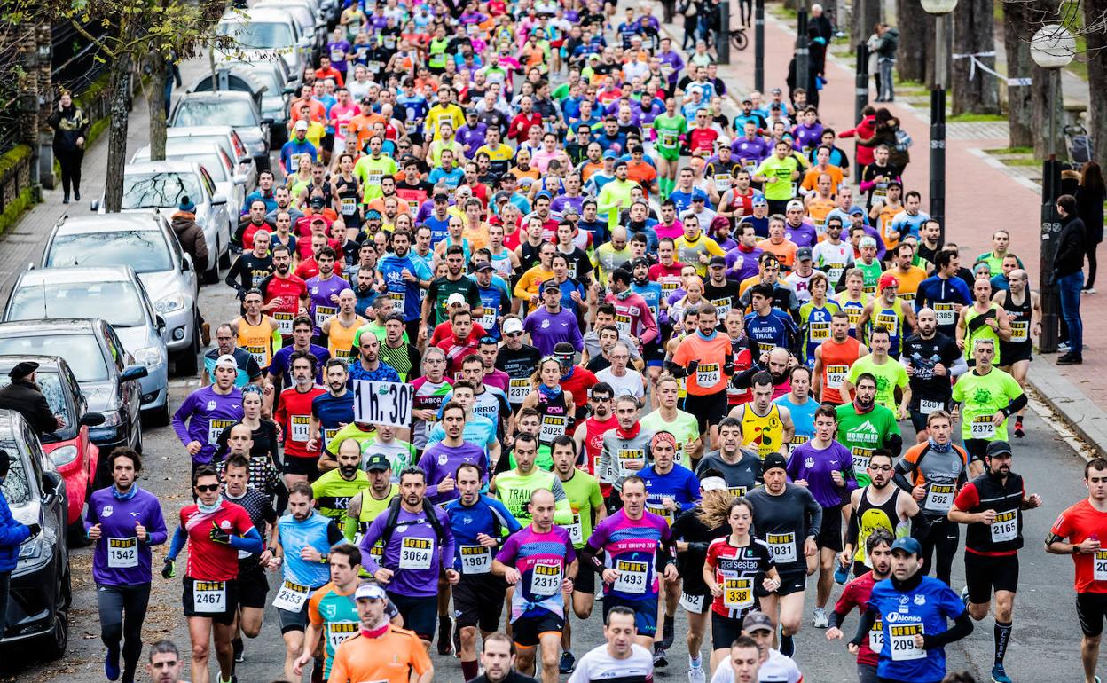 La Media Maratón de Vitoria es una de las citas atléticas más multitudinarias.