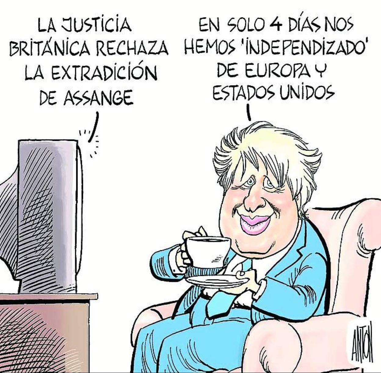 La viñeta de Antón