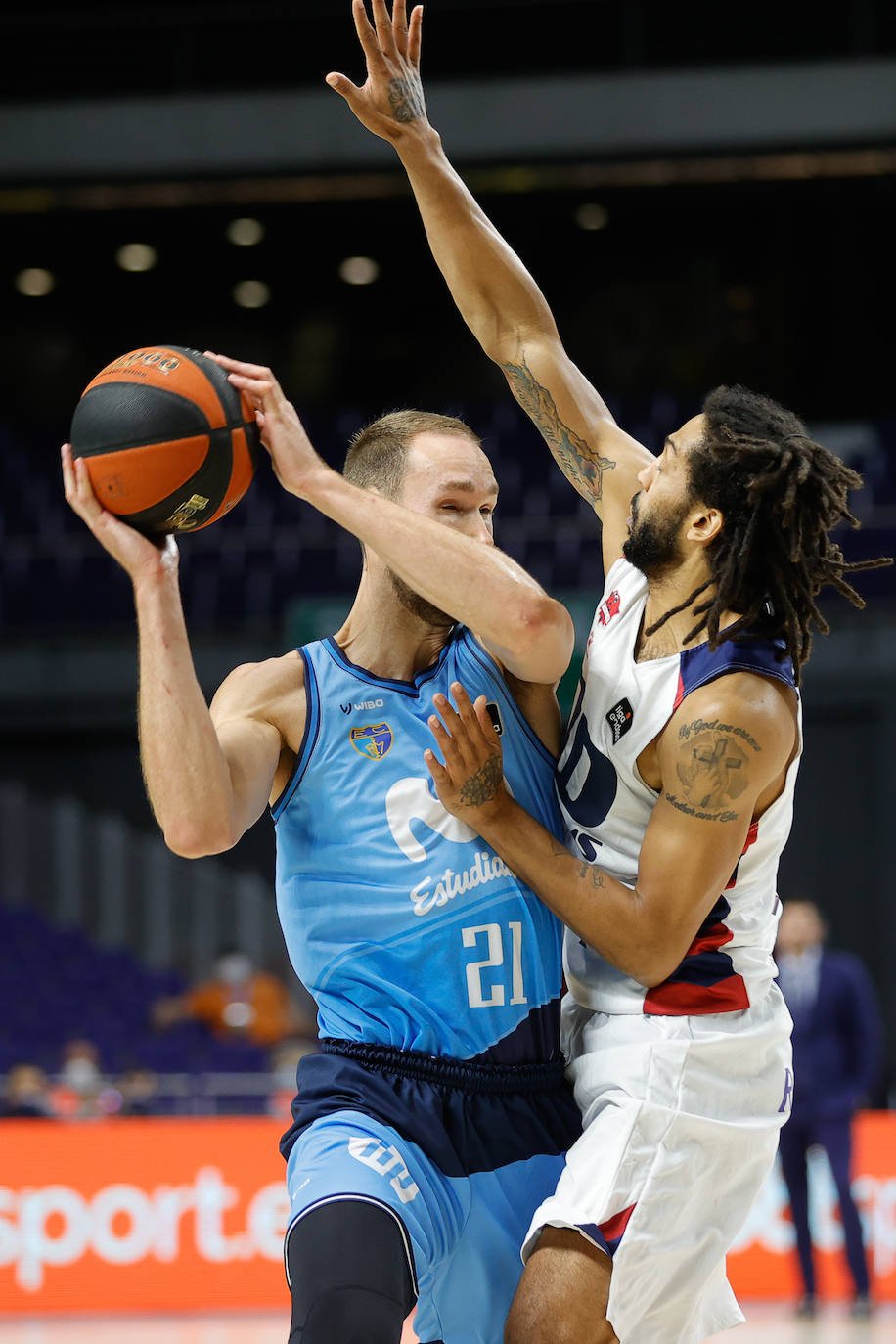 Las fotos del Estudiantes- Baskonia. 