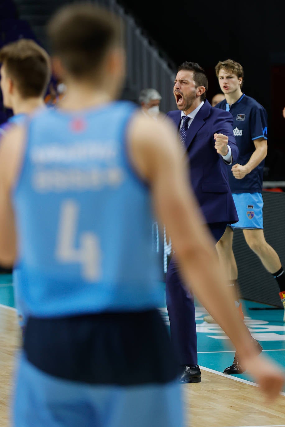 Las fotos del Estudiantes- Baskonia. 