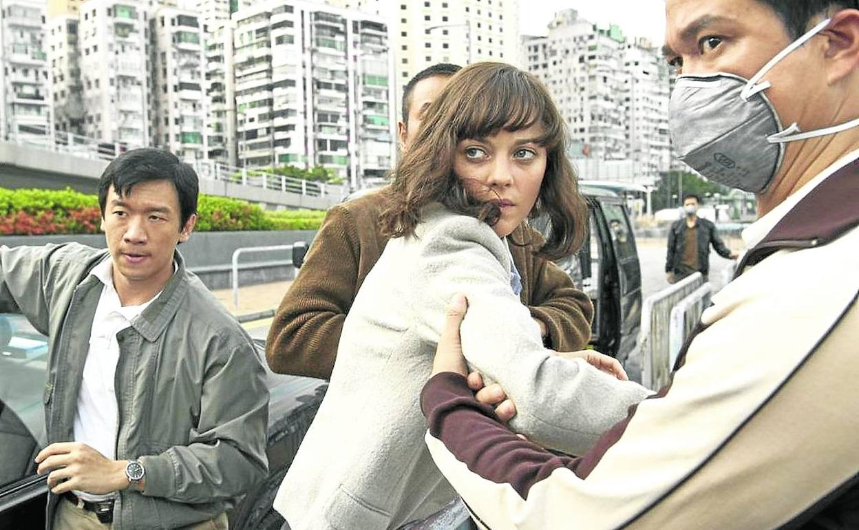 Una escena de la película 'Contagio' de Steven Soderbergh. 