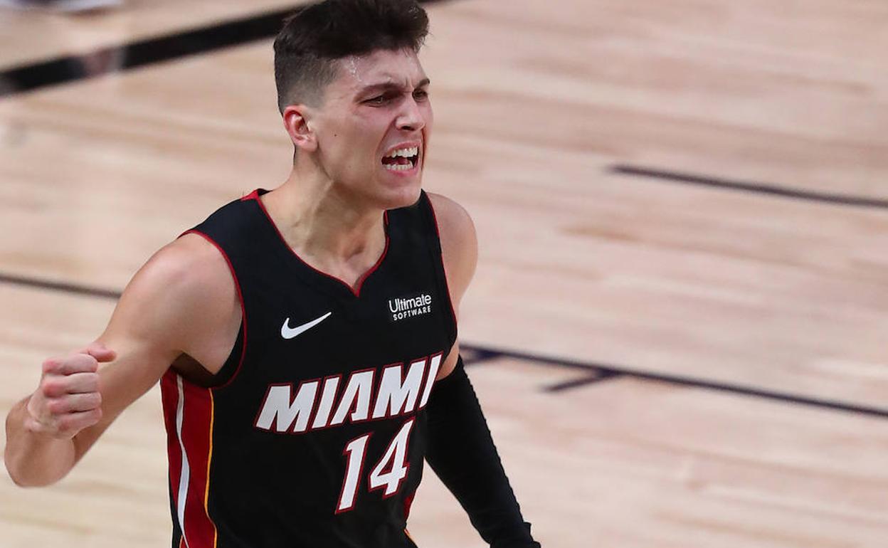 Tyler Herro, 14 zenbakia darama, baina 13a da bere bizitza aldatu duena