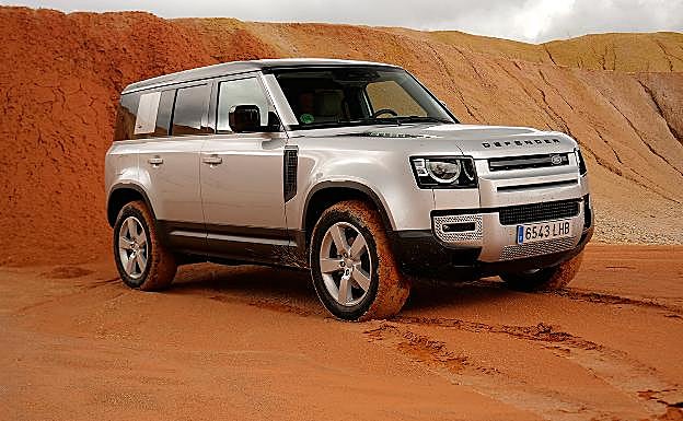 Aunque futurista, el nuevo Defender tiene guiños evidentes al clásico.