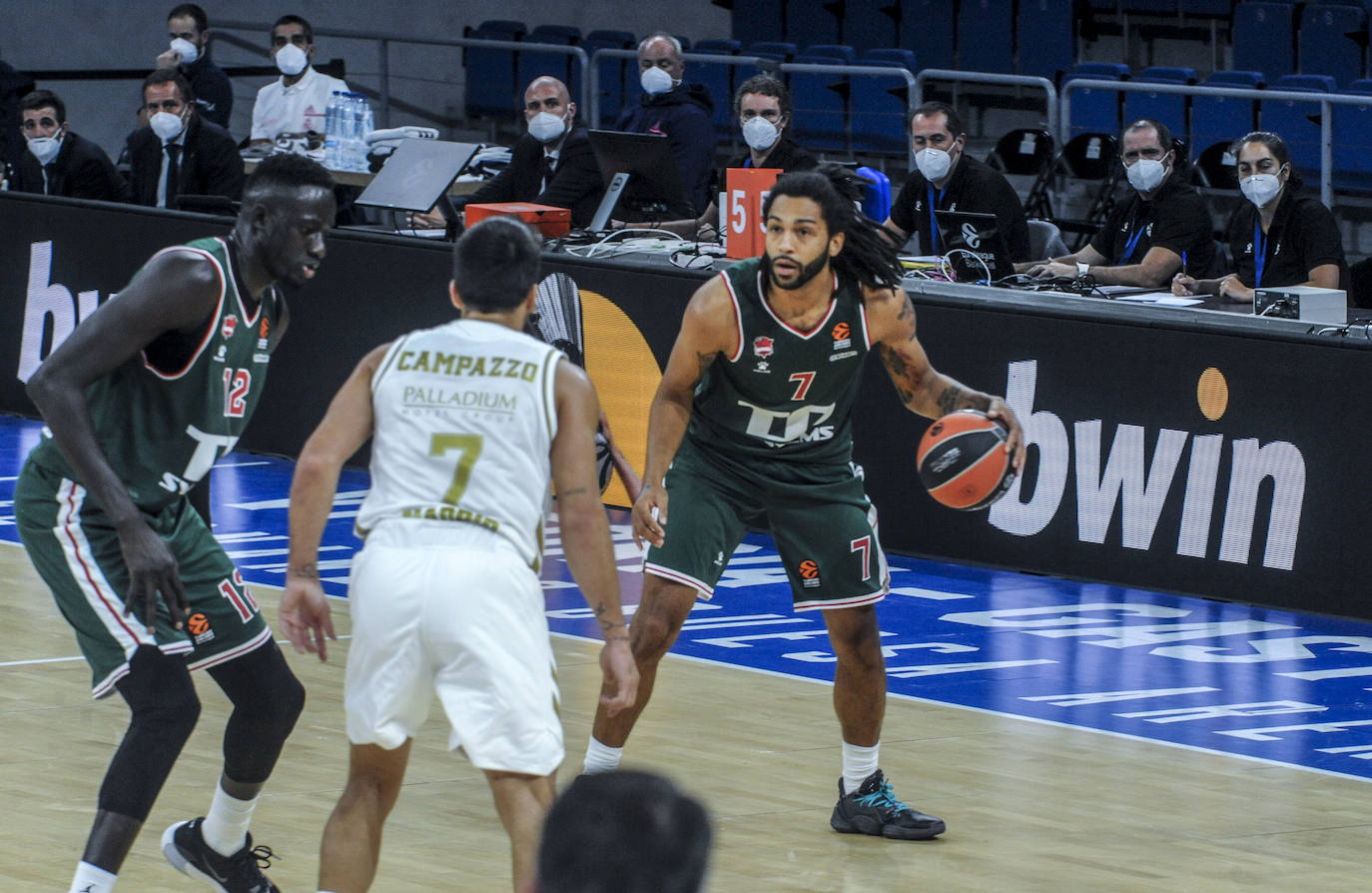 El uno a uno del TD Systems Baskonia - Real Madrid