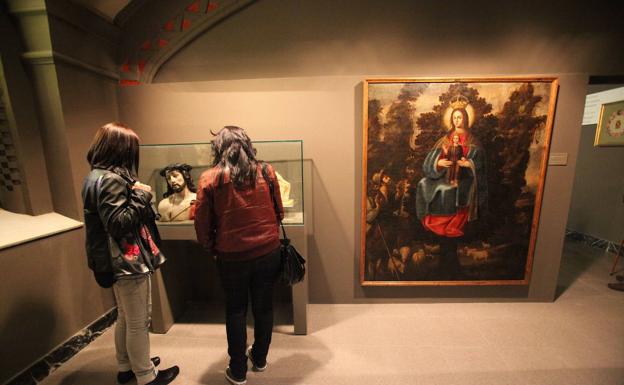 Vista del museo dedicado en Berriz a Maragarita Maturana.