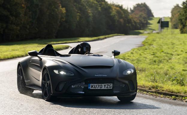 Primeras imágenes del Aston Martin V12 Speedster: limitado a 88 unidades