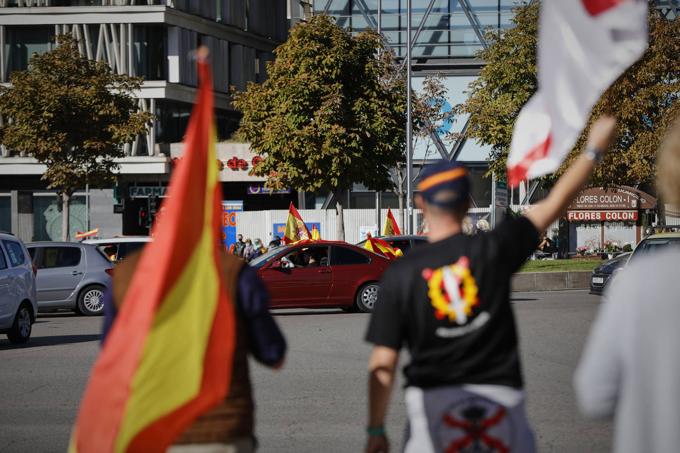 Fotos: Imágenes del acto organizado con motivo del Día de la Fiesta Nacional, en Madrid