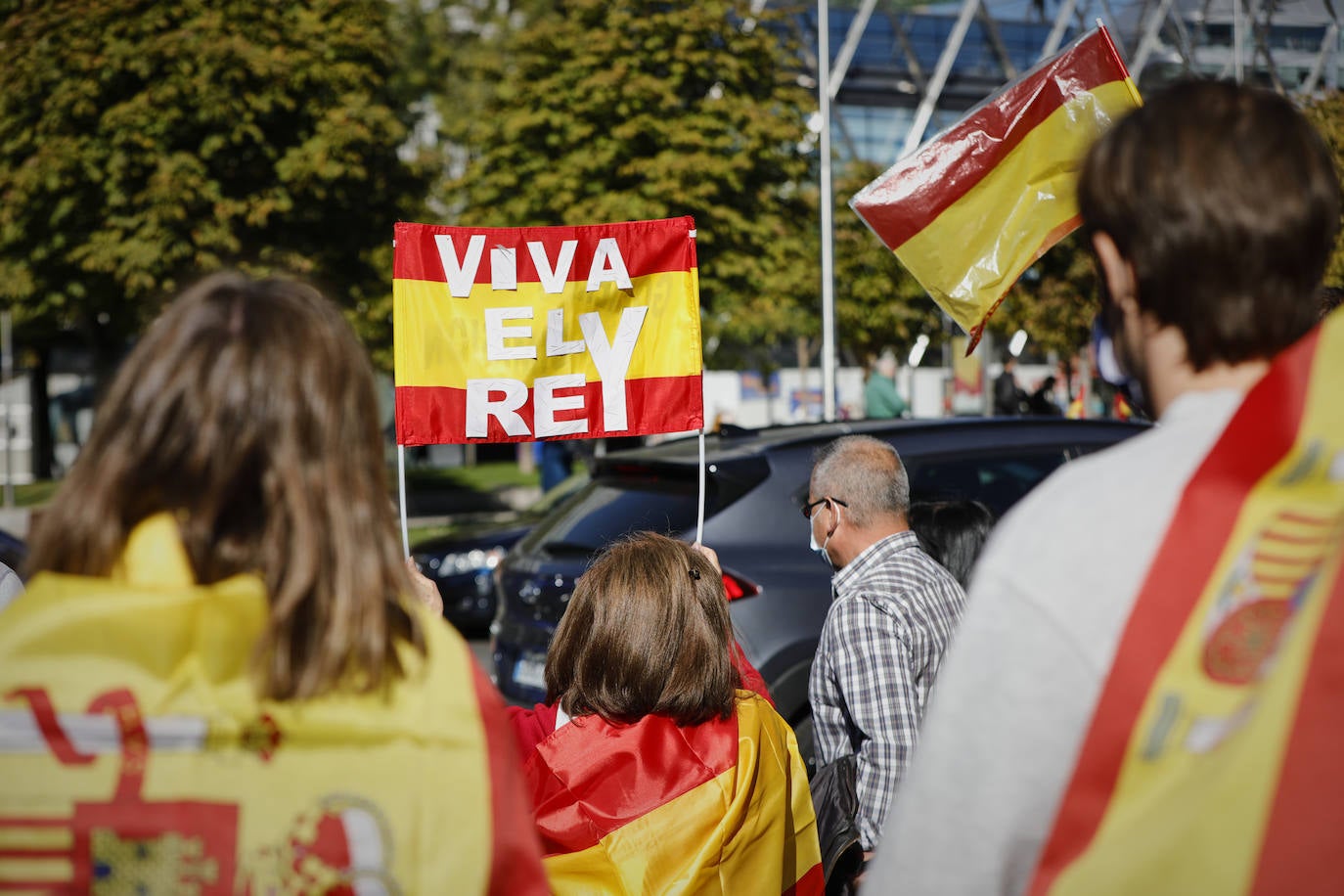 Fotos: Imágenes del acto organizado con motivo del Día de la Fiesta Nacional, en Madrid
