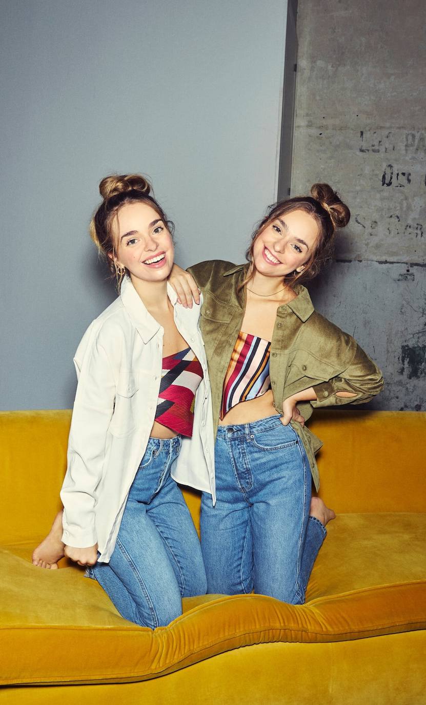 Fotos: Inditex ficha a unas mellizas vascas para la nueva temporada