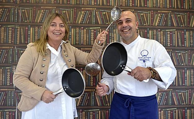 Inma Allende y Ángel Vives. 