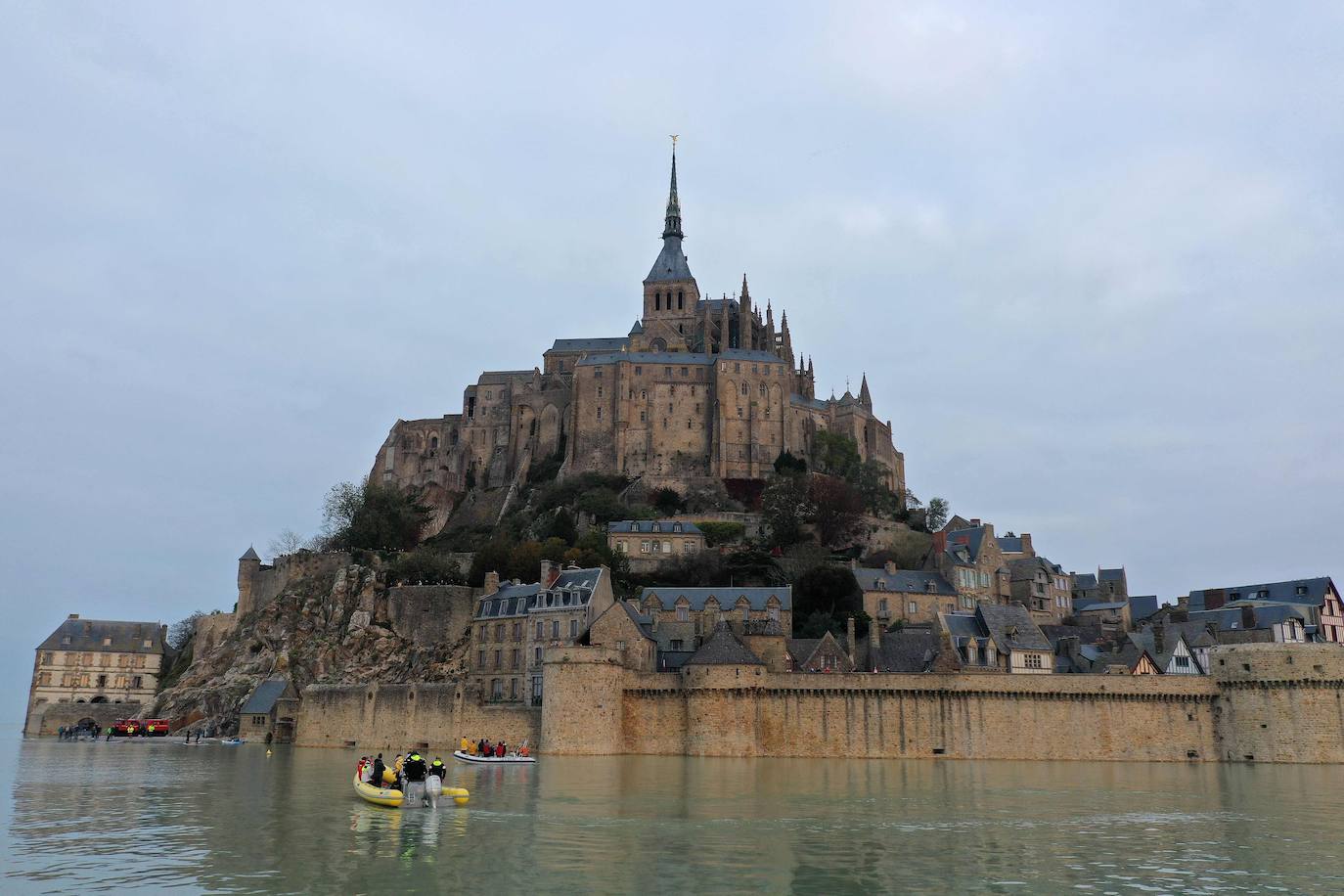 Fotos: La magia de las mareas en la Normandía francesa