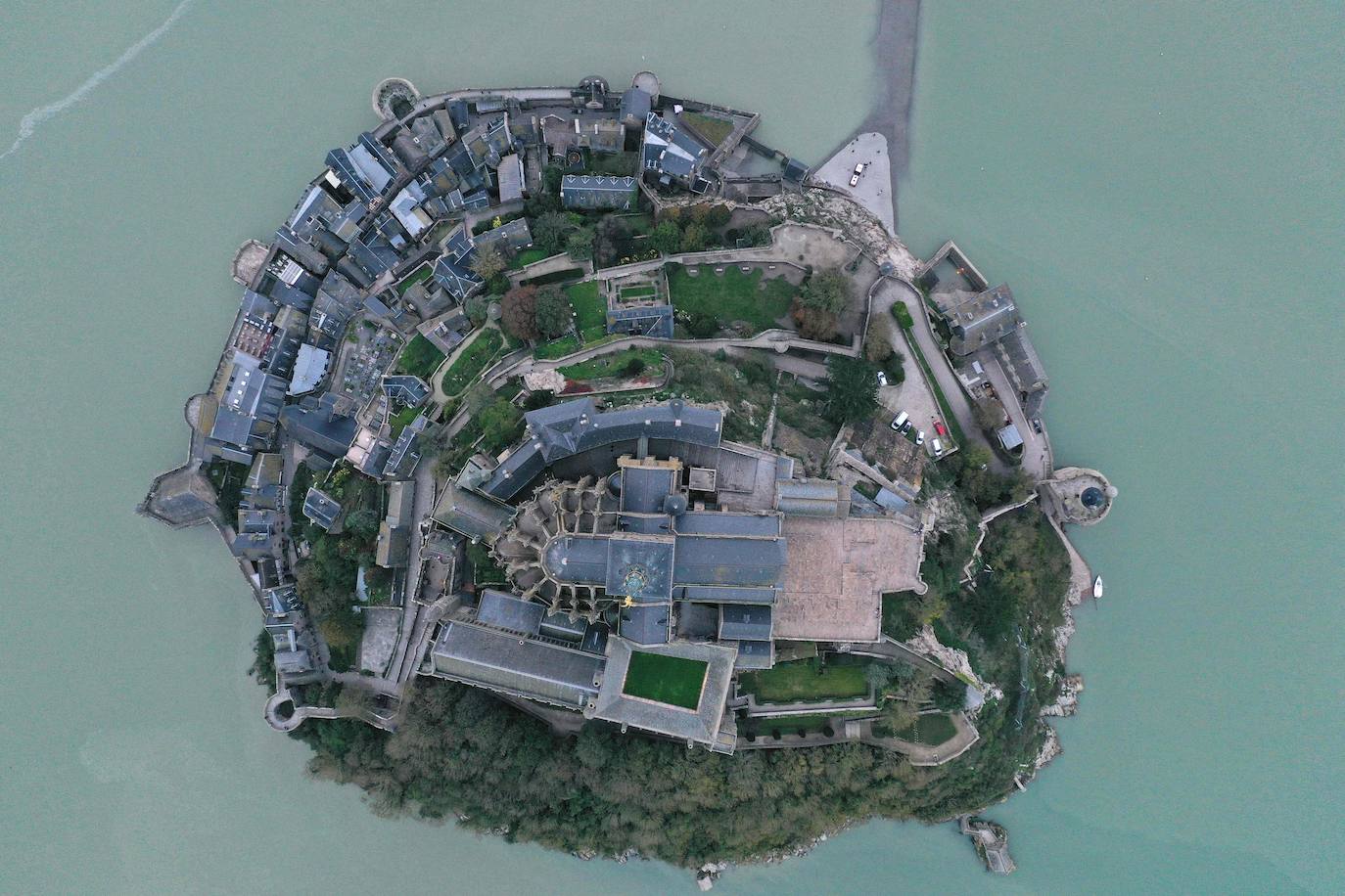 Fotos: La magia de las mareas en la Normandía francesa