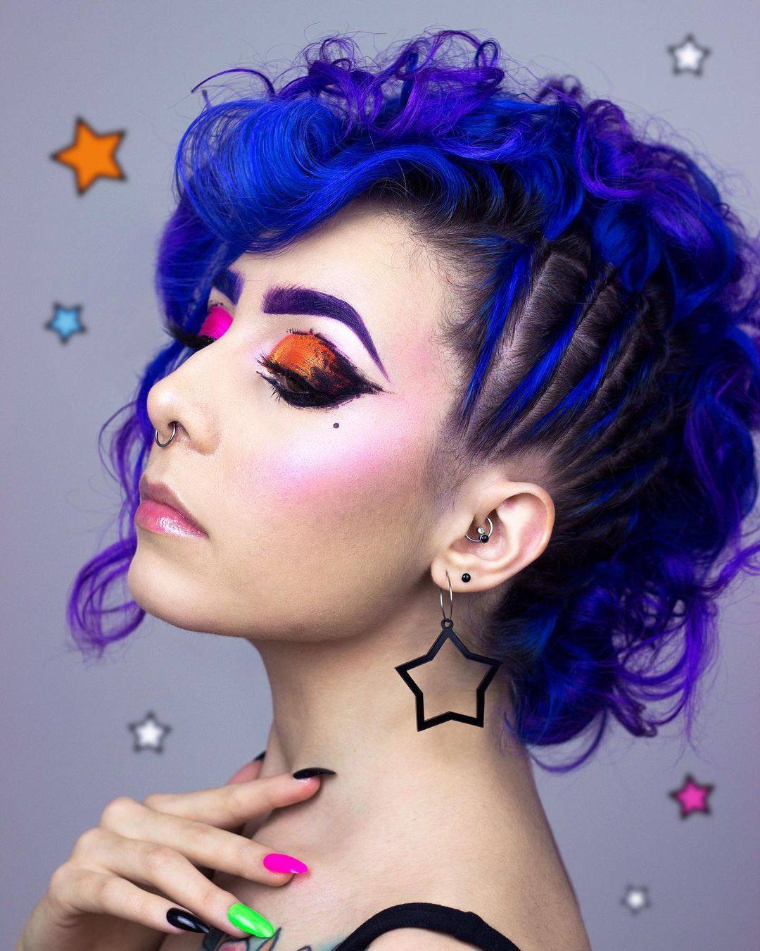 Fotos: Tamara, la vitoriana que crea maquillajes que son pura fantasía