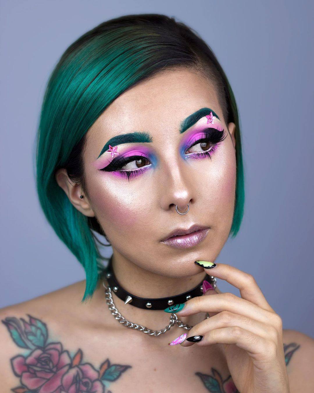 Fotos: Tamara, la vitoriana que crea maquillajes que son pura fantasía