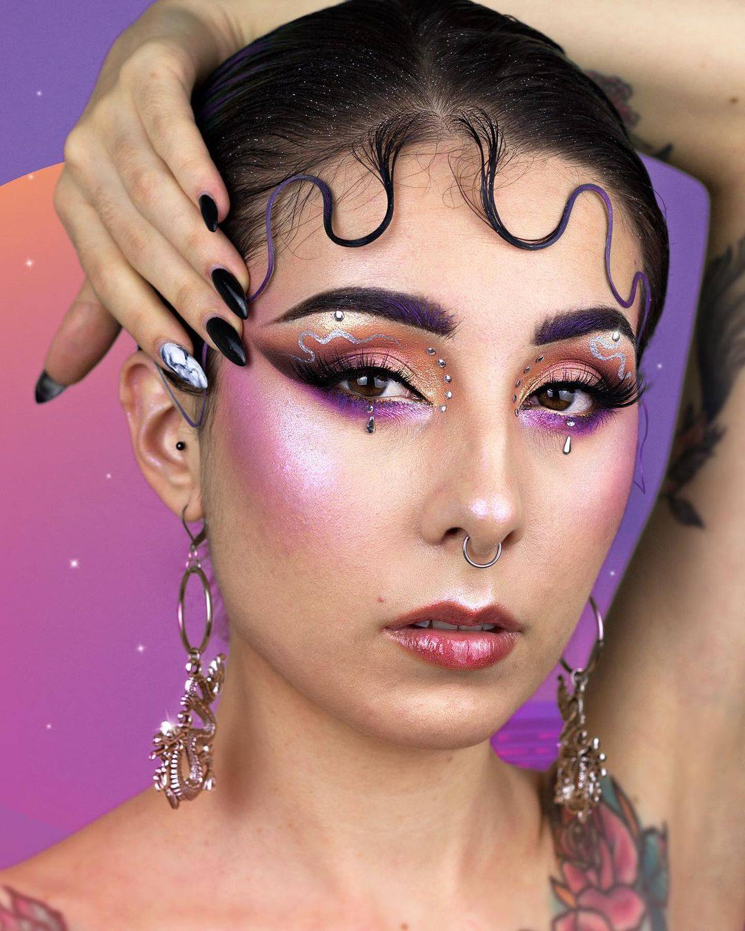 Fotos: Tamara, la vitoriana que crea maquillajes que son pura fantasía