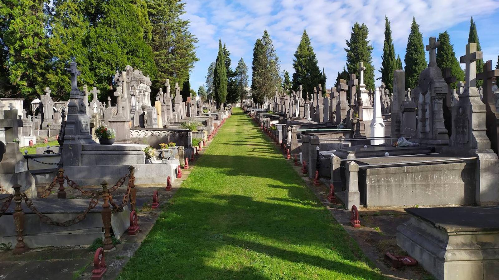 Cementerio de Derio en el Día de Todos los Santos