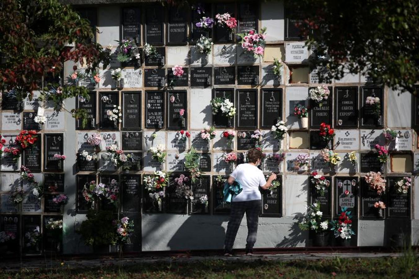 Cementerio de Derio en el Día de Todos los Santos