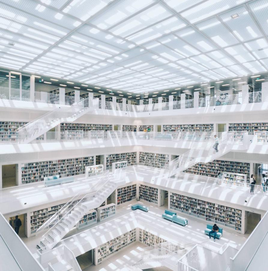 Biblioteca Pública de Stuttgart (Alemania)