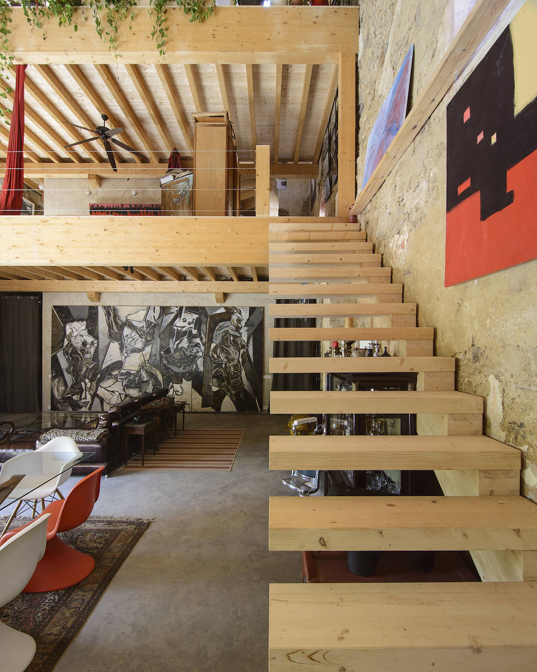 Fotos: Vivir en una iglesia