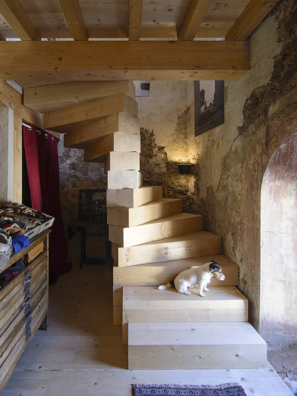 Fotos: Vivir en una iglesia