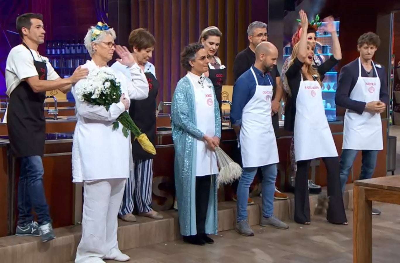 Fotos: El idilio de Josie con el diseño bilbaíno: la historia de la camelia que floreció en MasterChef