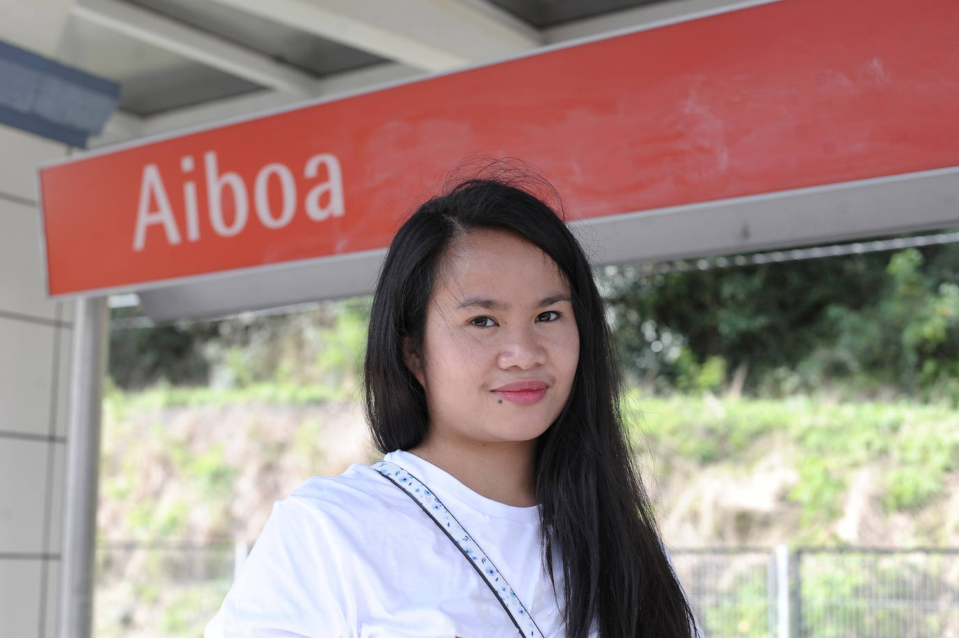 "Es cómodo y, si vas en coche a Bilbao, lo tienes complicado para aparcar porque las terrazas han restado muchas plazas de aparcamiento y hay menos sitios". 