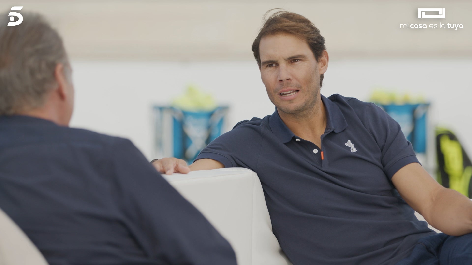 Nadal con Bertín en 'Mi casa es la tuya'. 